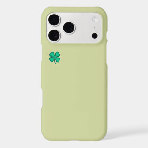 Lucky 4 Leaf Irish Clover green iPhone 17 Pro Max