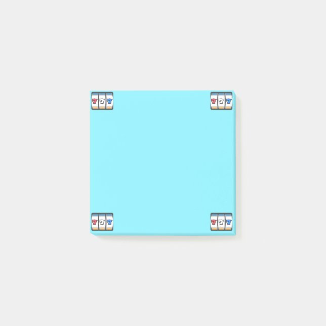 Lucky 777 post-it notes (Front)