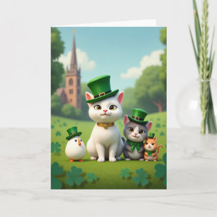Lucky Animal Friends Card
