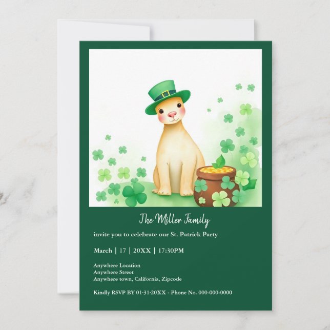 Lucky Animals in Disguise - St. Patrick’s Day Fun (Front)