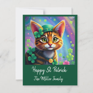 Lucky Animals in Disguise - St. Patrick’s Day Fun Holiday Card