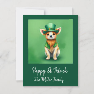 Lucky Animals in Disguise - St. Patrick’s Day Fun Holiday Card