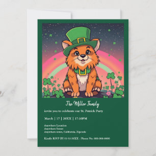 Lucky Animals in Disguise - St. Patrick’s Day Fun Invitation