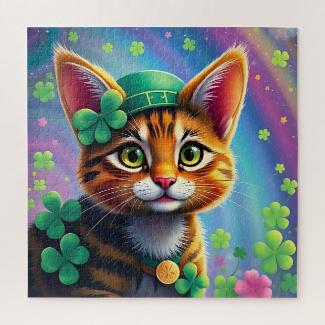Lucky Animals in Disguise - St. Patrick’s Day Fun Jigsaw Puzzle (Vertical)