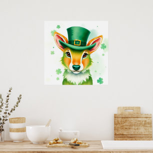 Lucky Animals in Disguise - St. Patrick’s Day Fun Poster