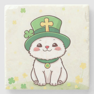 Lucky Animals in Disguise - St. Patrick’s Day Fun Stone Coaster