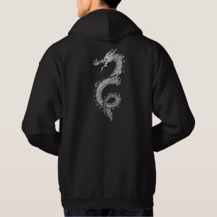 Lucky Asian Dragon Tattoo Style Hoodie
