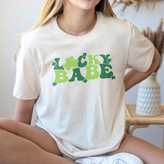 Lucky Babe St Patricks Day T-Shirt