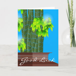 Lucky Bamboo, Good Luck Card