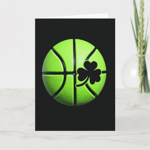Lucky Basketball Art Card