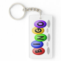 Lucky Bingo Keychain