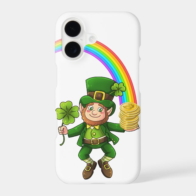 Lucky Bitcoin Rainbow Leprechaun (Back)