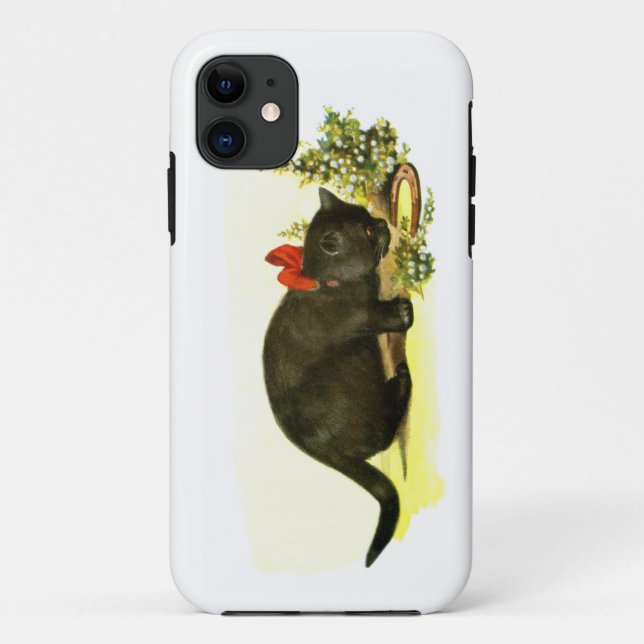 Lucky black cat Case-Mate iPhone case (Back)