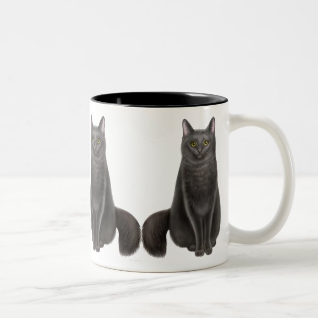 Lucky Black Cats Mug (Right)