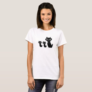 Lucky Black Cats T-Shirt