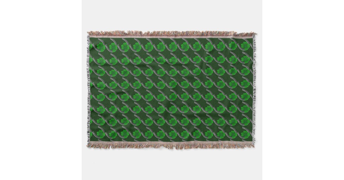 Lucky Blanket St Patrick's Lucky Throw Blanket Zazzle