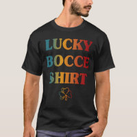 Lucky Bocce Ball Player Pétanque Boule