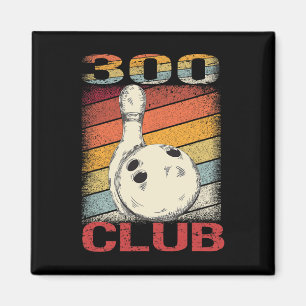 Lucky Bowling The Perfect Game Shirt 300 Club Magnet
