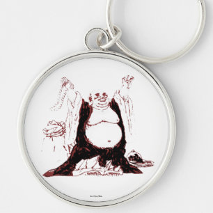 Lucky Buddha Keychain