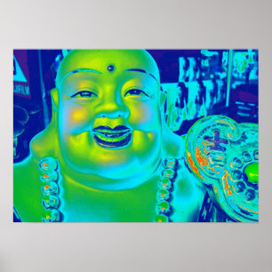 Lucky Buddha Poster