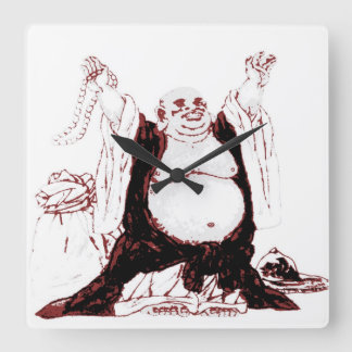 Lucky Buddha Wall Clock