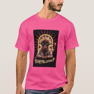 Lucky Buffalo Casino Slot Machine BUFFALOOOOO Gamb T-Shirt