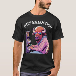 Lucky Buffalo Casino Slot Machine BUFFALOOOOO Gamb T-Shirt