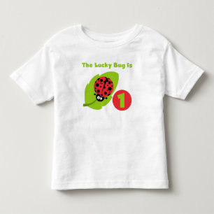 Lucky Bug 1st Birthday T-shirts and Gifts