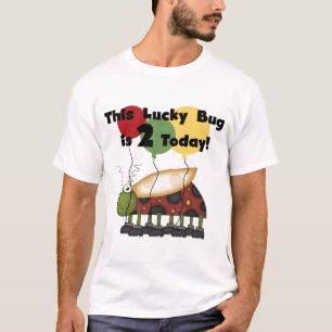 Lucky Bug 2nd Birthday T-shirts and Gifts