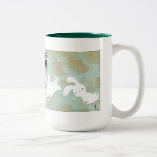 Lucky Bunnies Mug (Green)