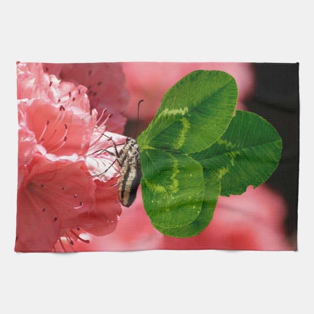 Lucky Butterfly Tea Towel (Horizontal)