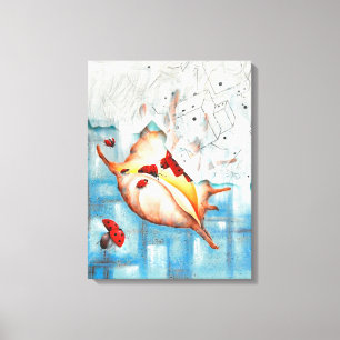 lucky canvas print