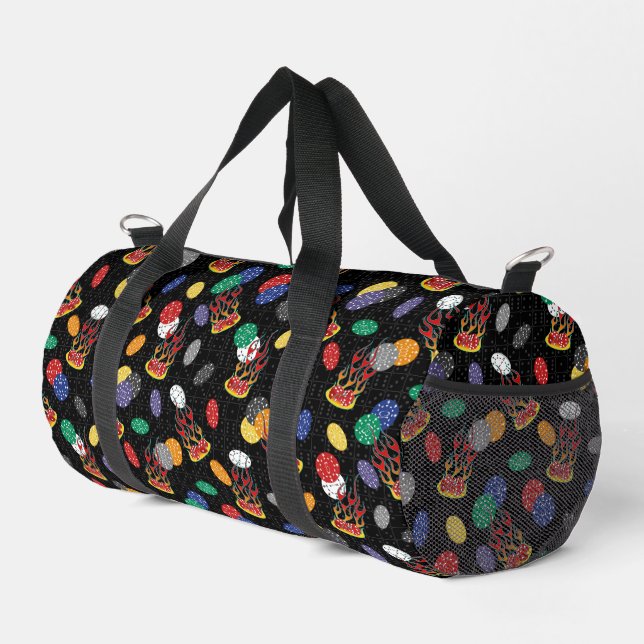 Lucky Casino Dice Duffle Bag (Right Corner)
