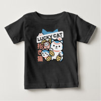 Lucky Cat Art – Maneki Neko with Gold Coin