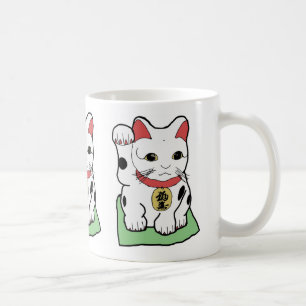 Lucky Cat Coffee Mug
