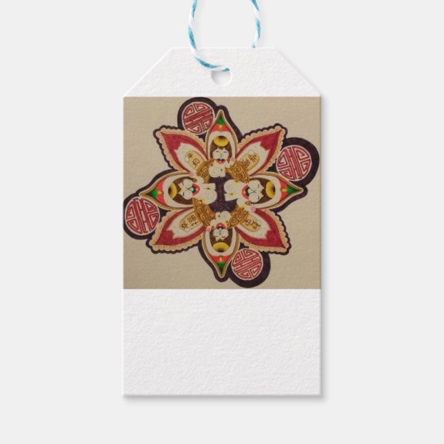 Lucky Cat gift tags (10) (Front)