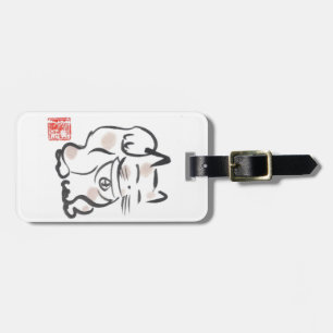 Lucky Cat Luggage Tag