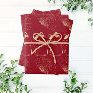 Good Luck Wrapping Paper Zazzle UK