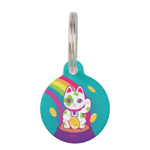 Lucky Cat Maneki Neko Good Luck Pot of Gold