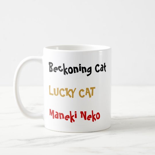 LUCKY CAT MUG