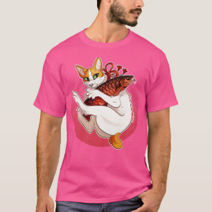 Lucky Cat Orange T-Shirt