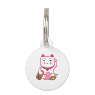 Lucky Cat Pet Tag