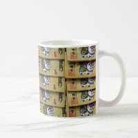 Lucky Cat Prayer Plaques: Tokyo, Japan Postcard
