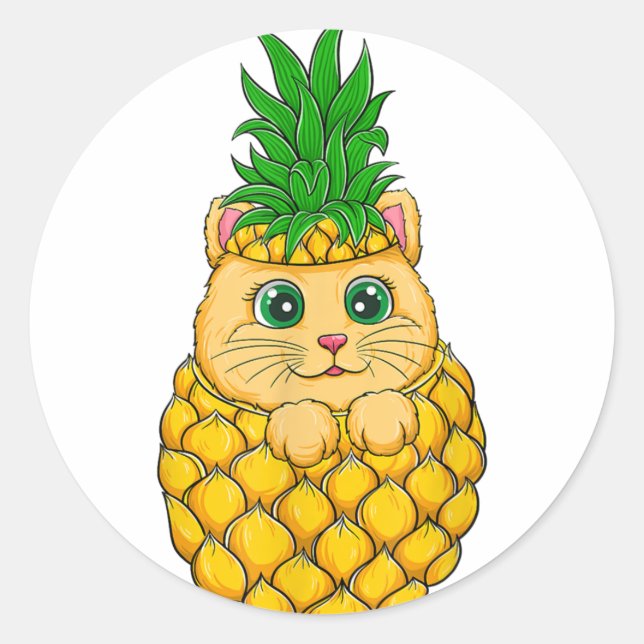 Lucky Cat Sticker - Cute Gift Idea (Front)