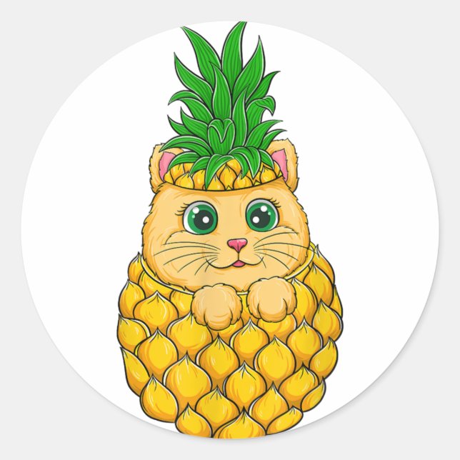 Lucky Cat Sticker - Cute Gift Idea (Front)