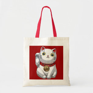 Lucky Cat Tote Bag