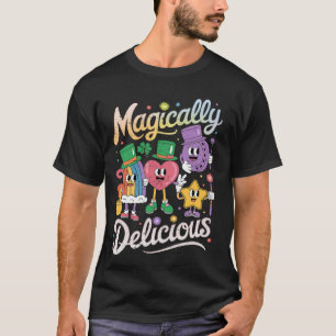 Lucky Cereal Marshmallow Shapes Magically Charms D T-Shirt