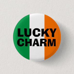Lucky Charm 3 Cm Round Badge