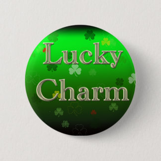 Lucky Charm 6 Cm Round Badge