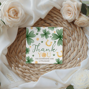 Lucky Charm Baby Shower Favor Tags